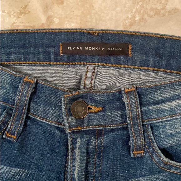 Flying Monkey Destructed Skinny Jeans - Picture 5 of 6